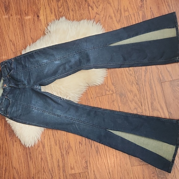 Dear John Denim - Dear John Mercy Flare Split Jeans